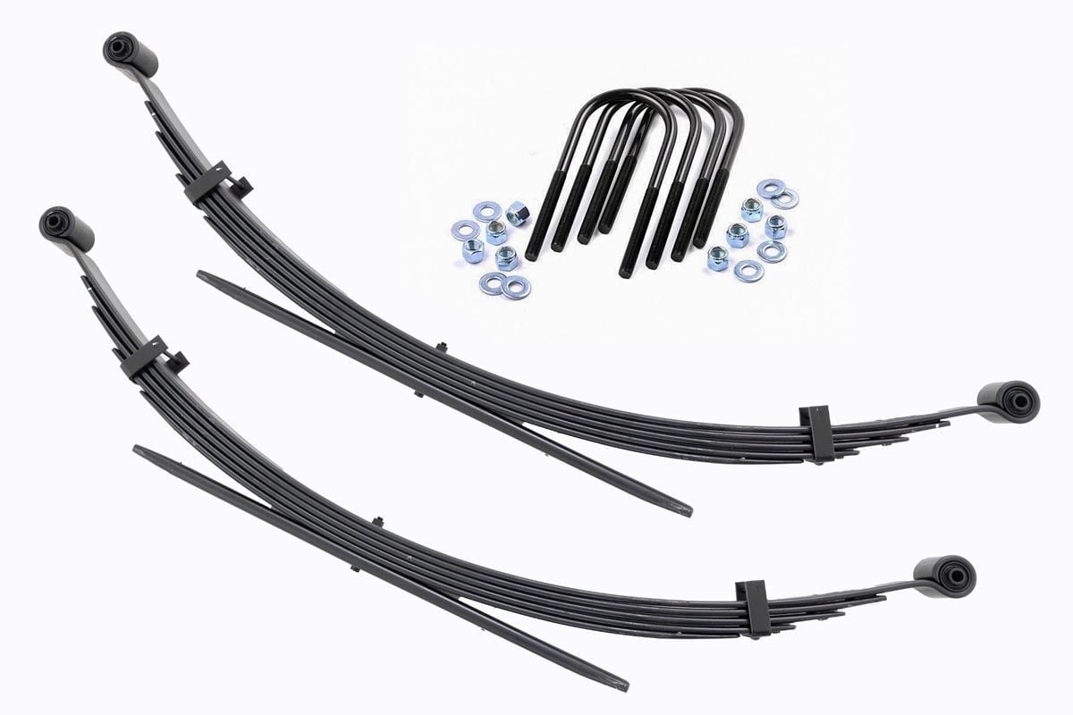 Chevrolet K20 Suburban Leaf Springs - Rear - Rough Country - 56 Inch, 2